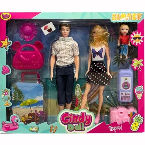 OYDAŞ CİNDY DOLL AİLE BEBEK SETİ
