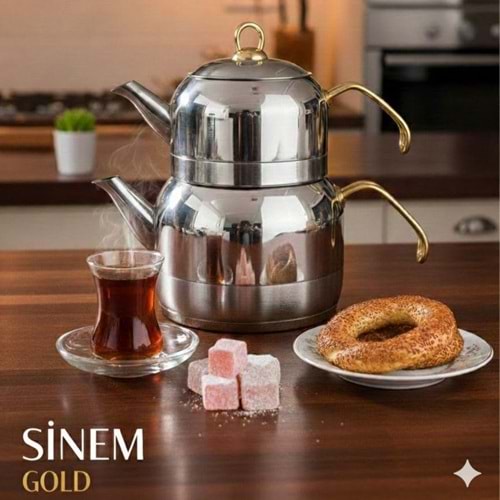 PIRLANTA SİNEM GOLD METAL KULP ÇAYDANLIK MİNİ