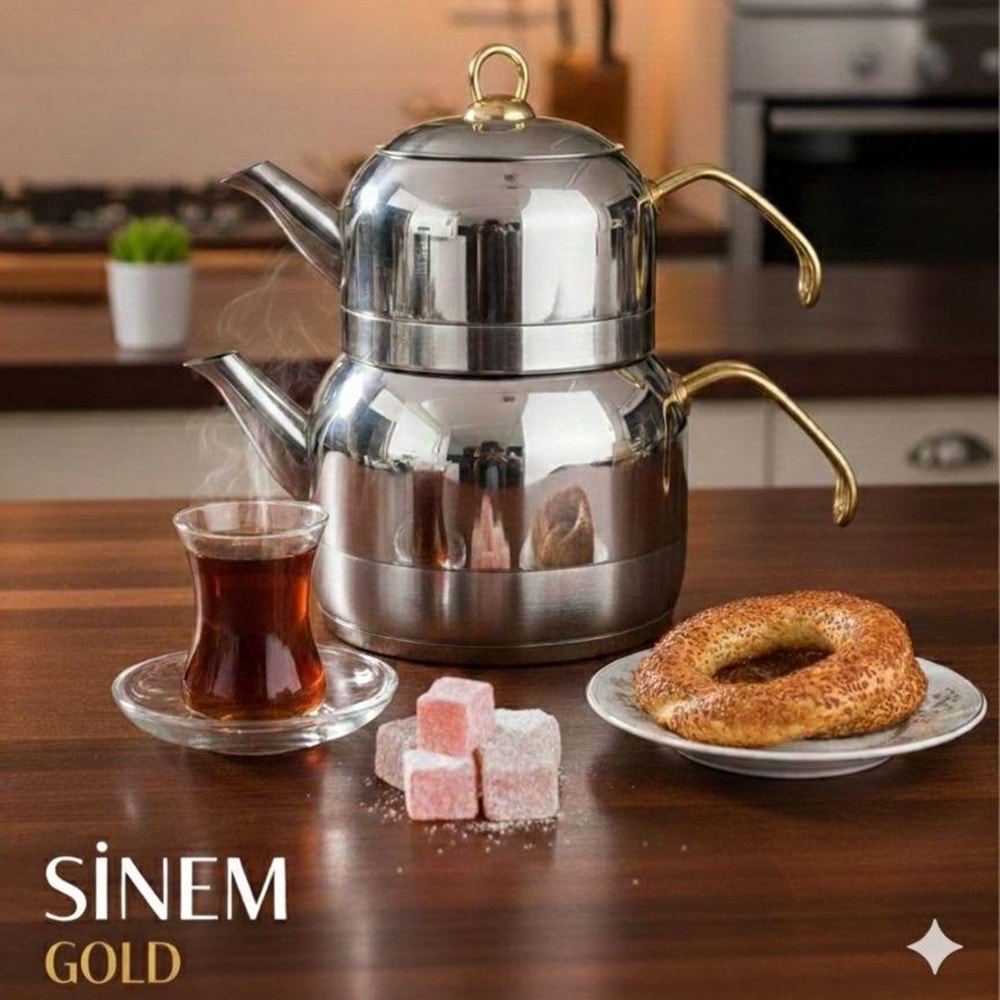 PIRLANTA SİNEM GOLD METAL KULP ÇAYDANLIK ORTA