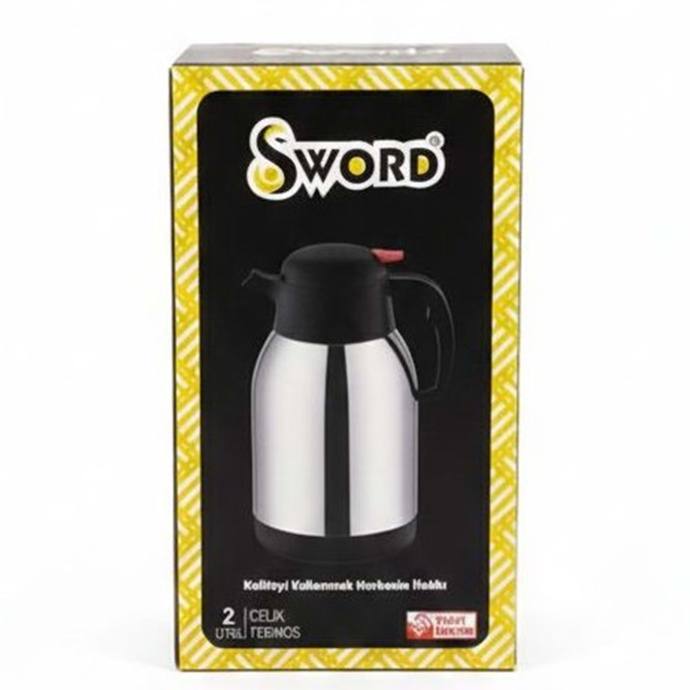 SWORD 2LT ÇELİK TERMOS *12