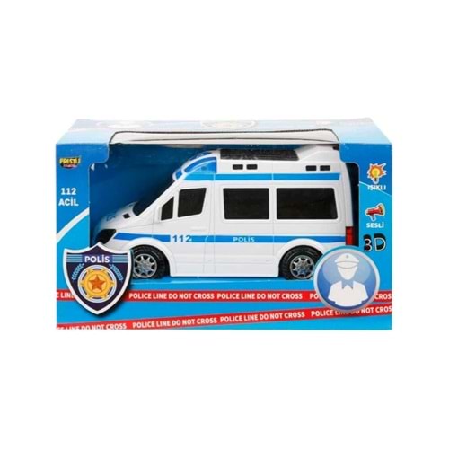 PRESTİJ OYUNCAK POLİS MİNİBÜS IŞIKLI SESLİ