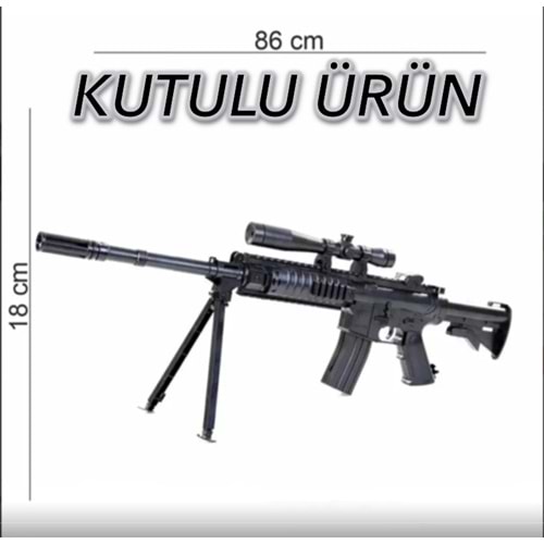 OZZİ TOYS M416 SNİPER TÜFEK BÜYÜK BONCUKLU