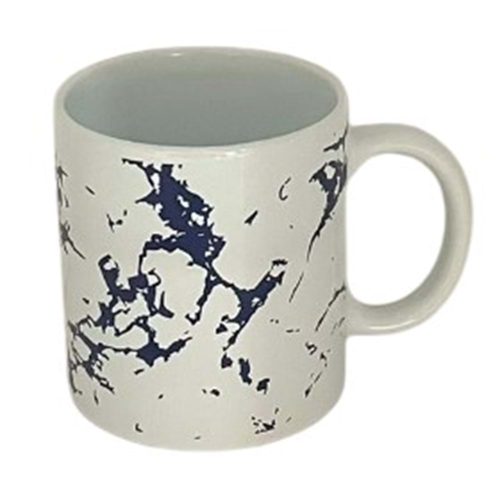 MİTRA MERMER DESEN MUG BARDAK BEYAZ