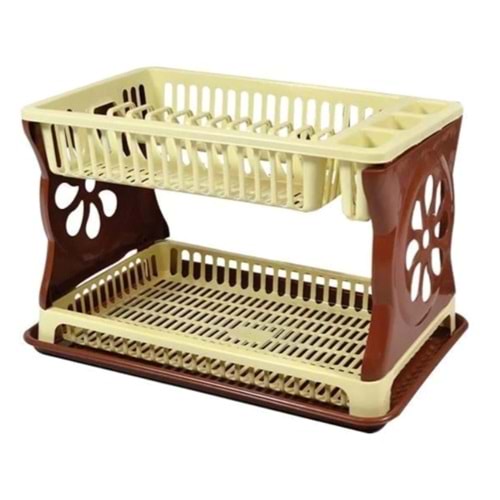 SAGLAM PLASTİK LÜX İKİ KATLI TABAKLIK