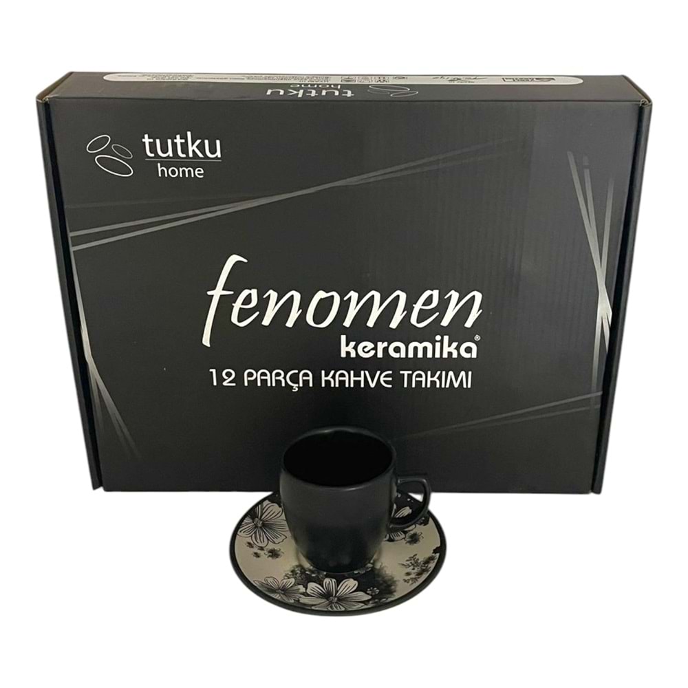 TUTKU DİJİTAL KAHVE FİNCAN TAKIMI *12*