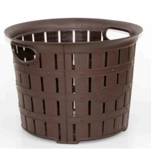 SAĞLAM BAMBU YUVARLAK SEPET PLASTİK