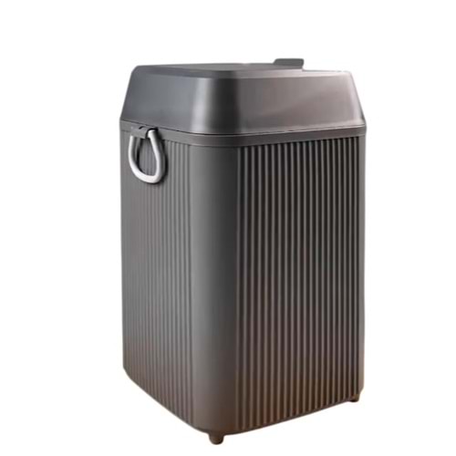 LE PARİS ÇÖP KOVASI 10LT CLİCK KAPAK GRİ