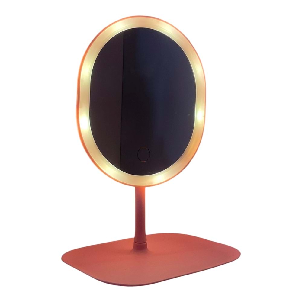 TUTKU LED IŞIKLI AYAKLI OVAL AYNA** 60*