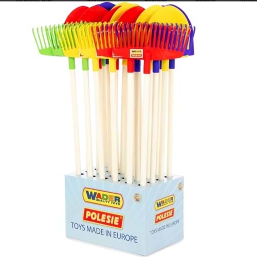 POLİSİE OYUNCAK BÜYÜK BOY TIRMIK VE KÜREK 1MT