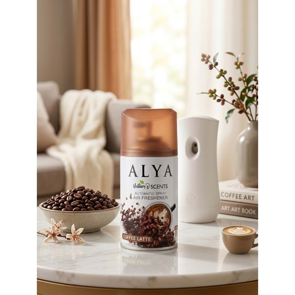 ALYA OTOMATİK ODA SPREYİ YEDEĞİ COFFEE LATTE 24*