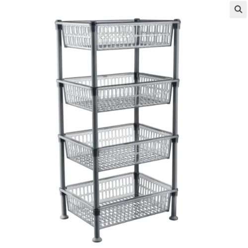 FOLLOW ME ŞEFFAF NOSTALJİ 4 LÜ SEBZELİK