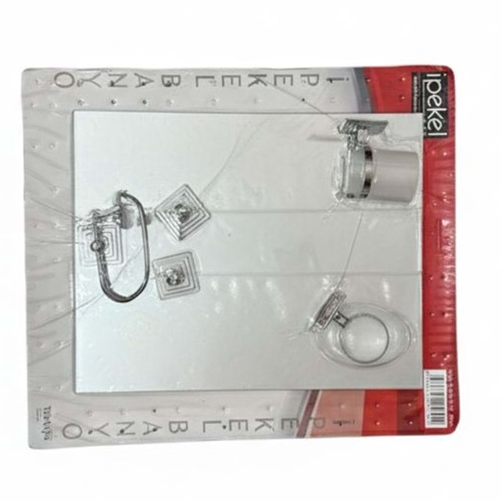 SWORD KROM VİDALI BANYO AYNA SETİ