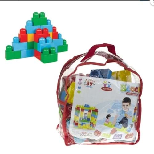 BEST TOYS 39 PARÇA BLOK OYUNCAK ÇANTALI