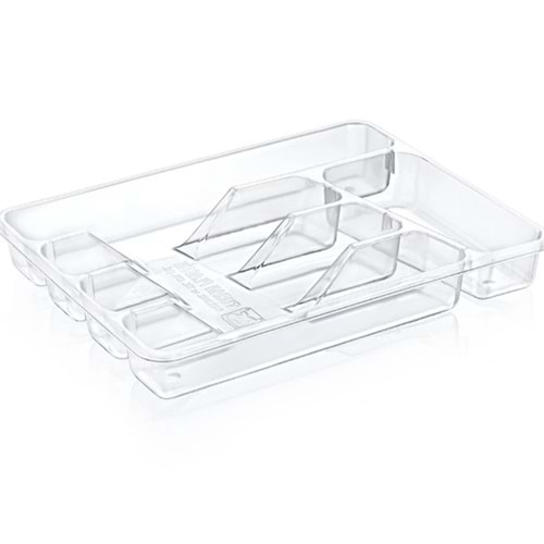 SAĞLAM ÇEKMECE KAŞIKLIK KÜÇÜK ŞEFFAF 1 NO.