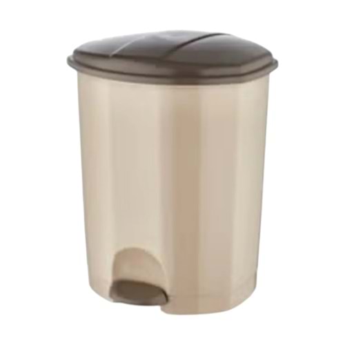 PEDALLI ÇÖP KOVASI NO:6 (50LT) - BEJ