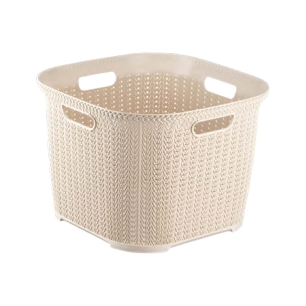 ÖRGÜ KARE SELE (41LT) (BEJ)