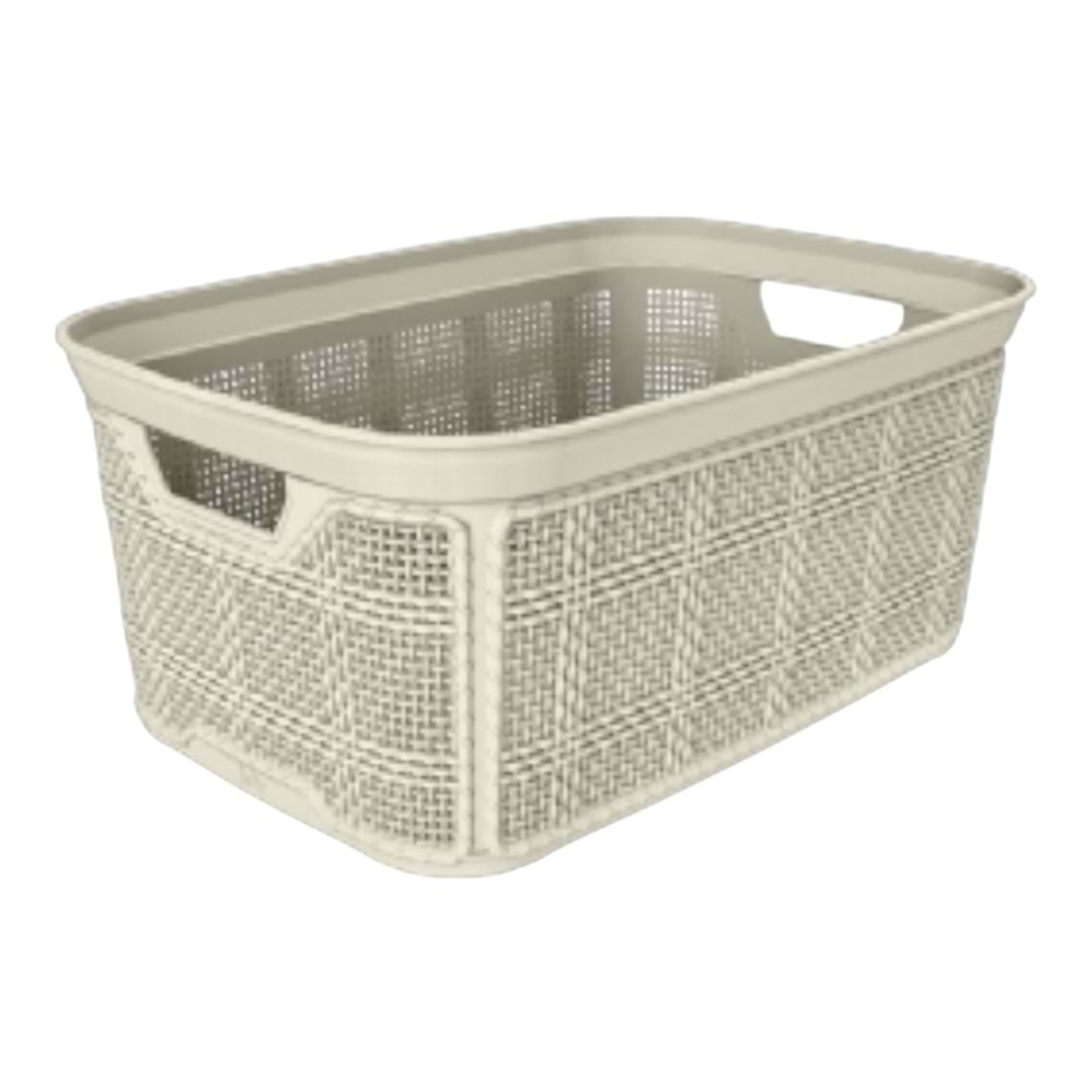JUTE ÇOK AMAÇLI KUTU NO:4 18 LT (BEJ)