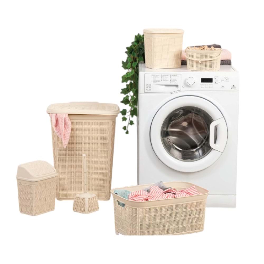 JUTE ÇEYİZ SETİ 6LI BEJ