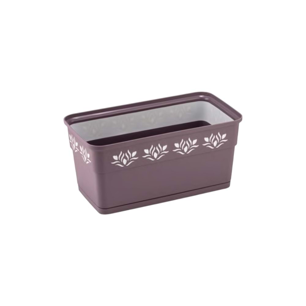 Desenli Saksı 30 Cm