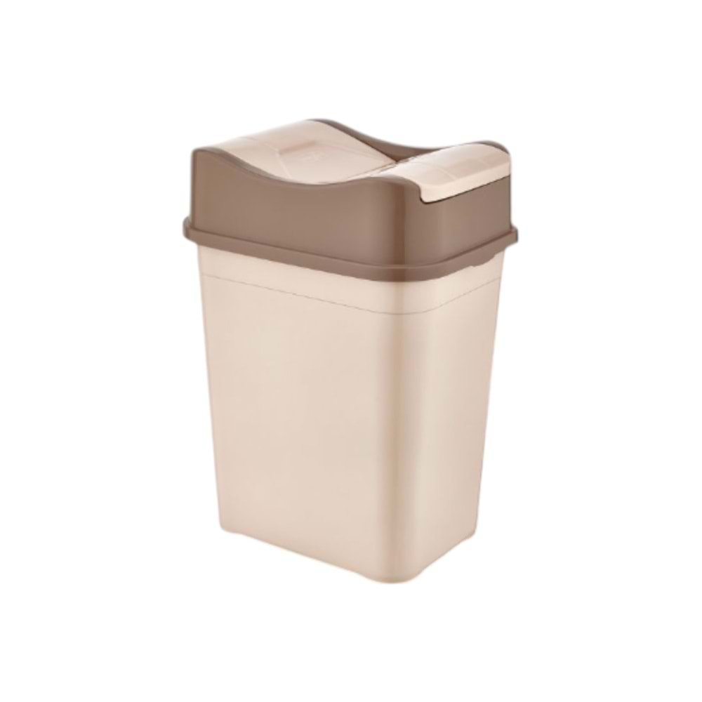 GİRDAP ÇÖP KOVASI NO:3 (12 LT) (H.BEJ)