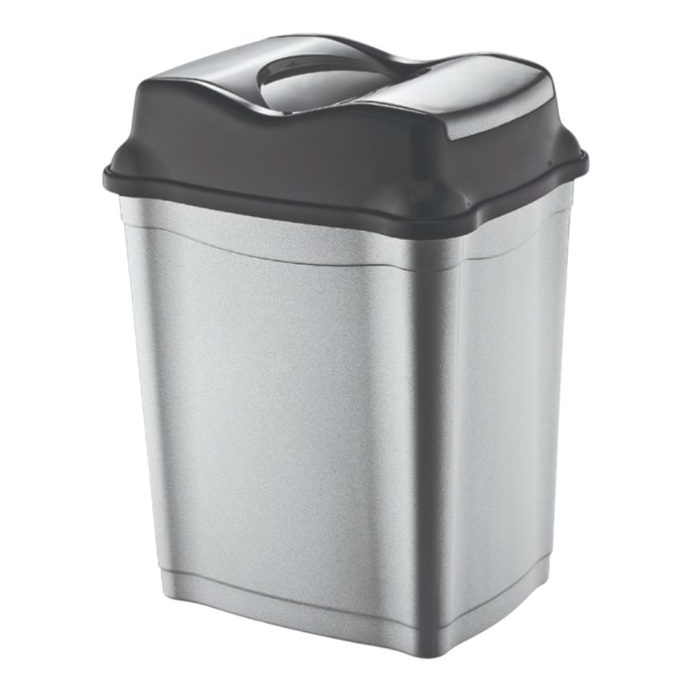 GİRDAP ÇÖP KOVASI NO:5 (32 LT) (M.GRİ)
