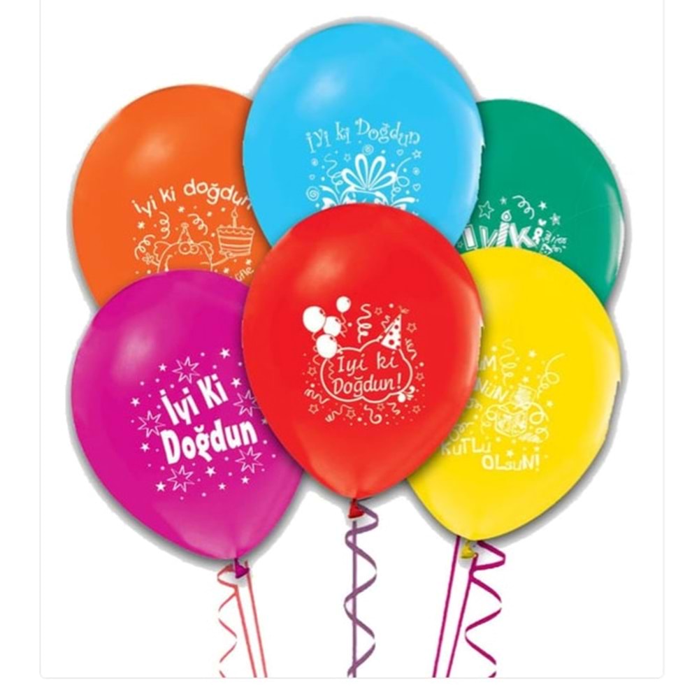 ATOM BALON İYİKİ DOĞDUN *100