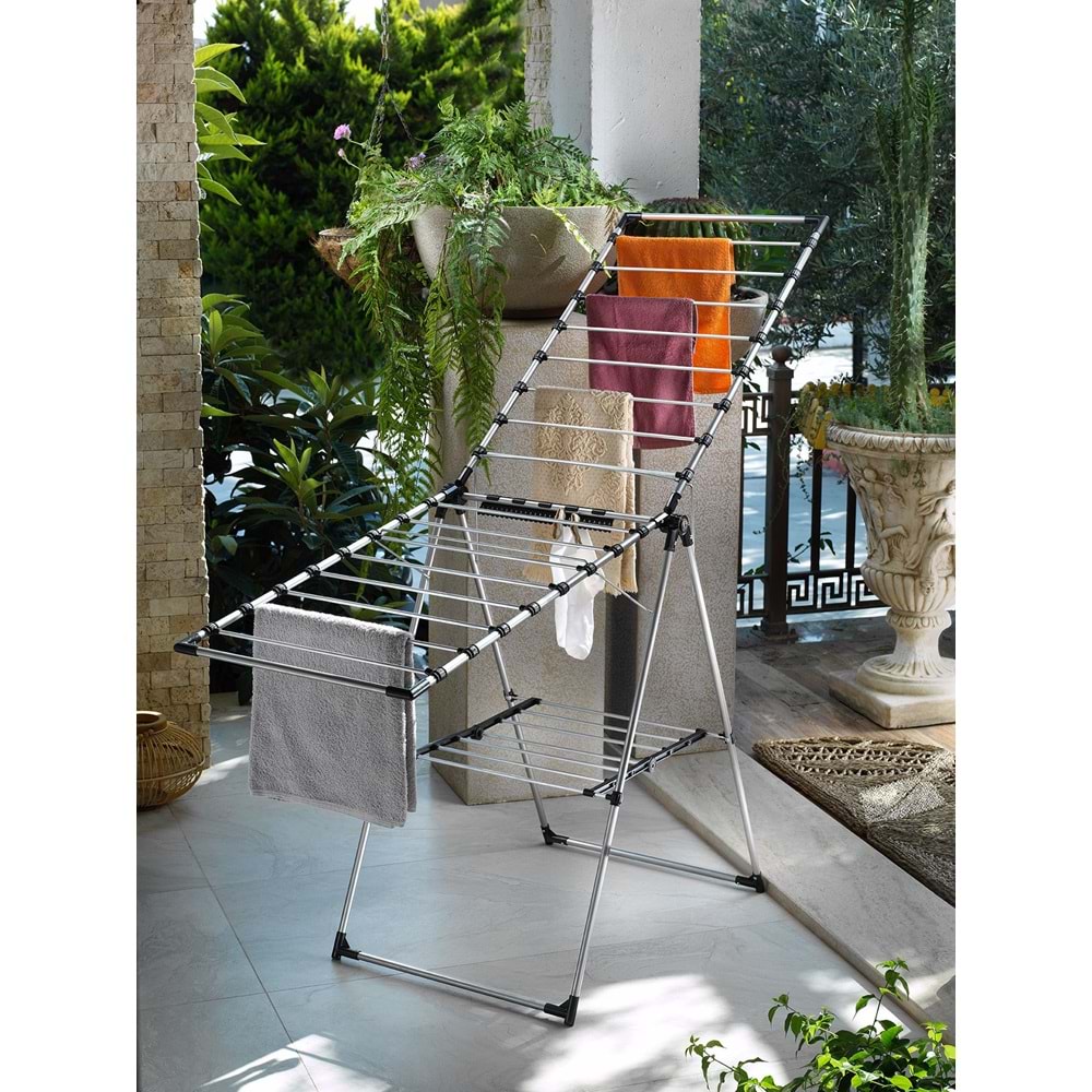 MİRAS ARMİNE ALÜMİNYUM ÇAMAŞIR ASKISI