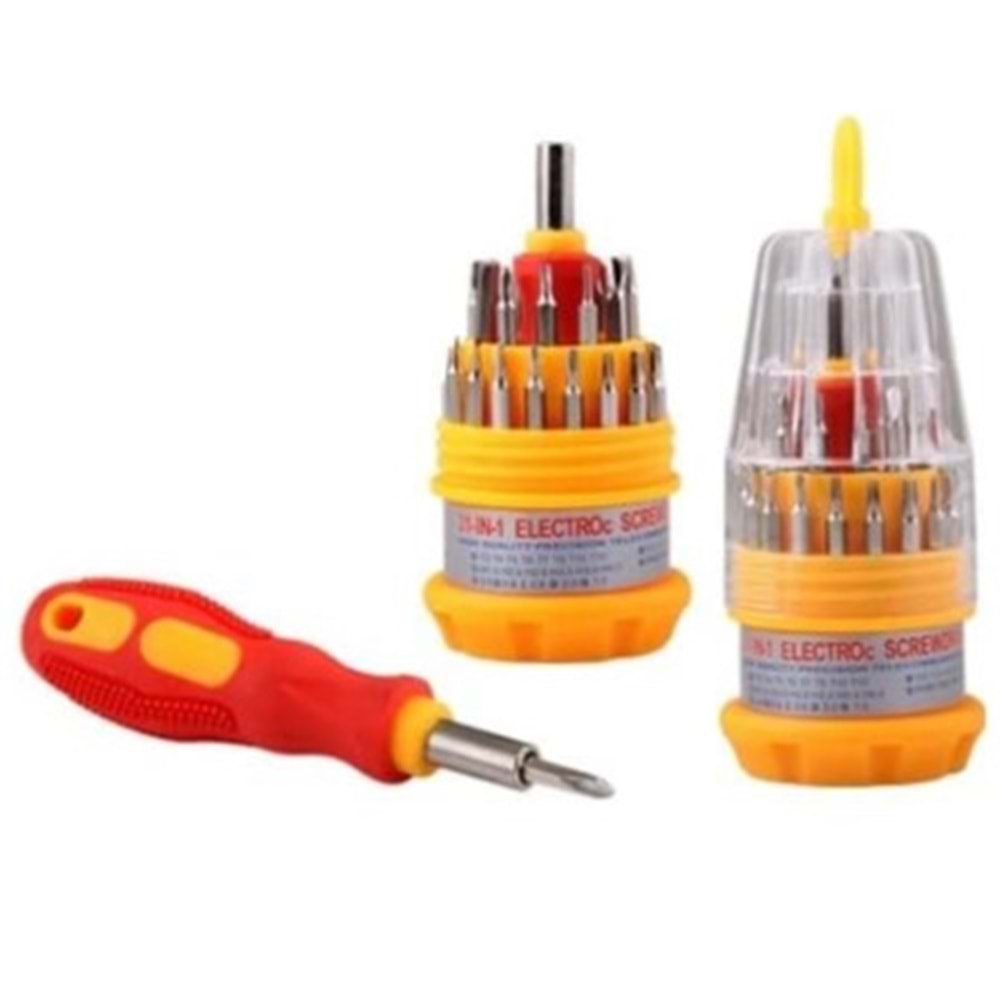 DEMİRHAN 31 İN 1 PARÇA TORNAVİDA SETİ KUTULU