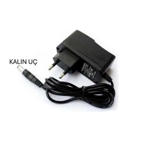 ELECTROMASTER 12V 1.2A KALIN UÇ ADAPTÖR