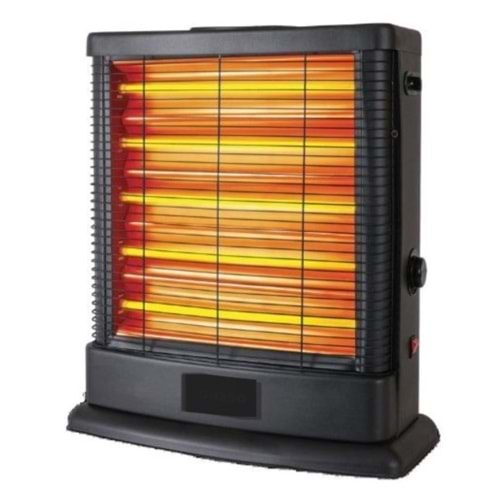 GRÜNBERG 5 ÇUBUKLU TERMOSTATLI ISITICI ELEKTRİKLİ SOBA