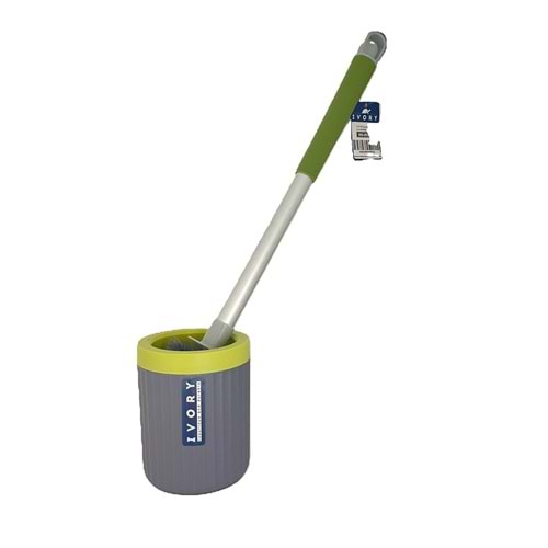 IVORY LÜX METAL SAPLI UZUN WC FIRÇA SET