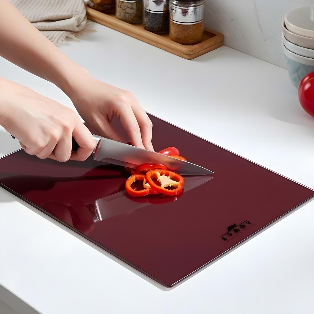 IVORY 25X35 KARMA DESENLİ CAM KESİM PANOSU 20*