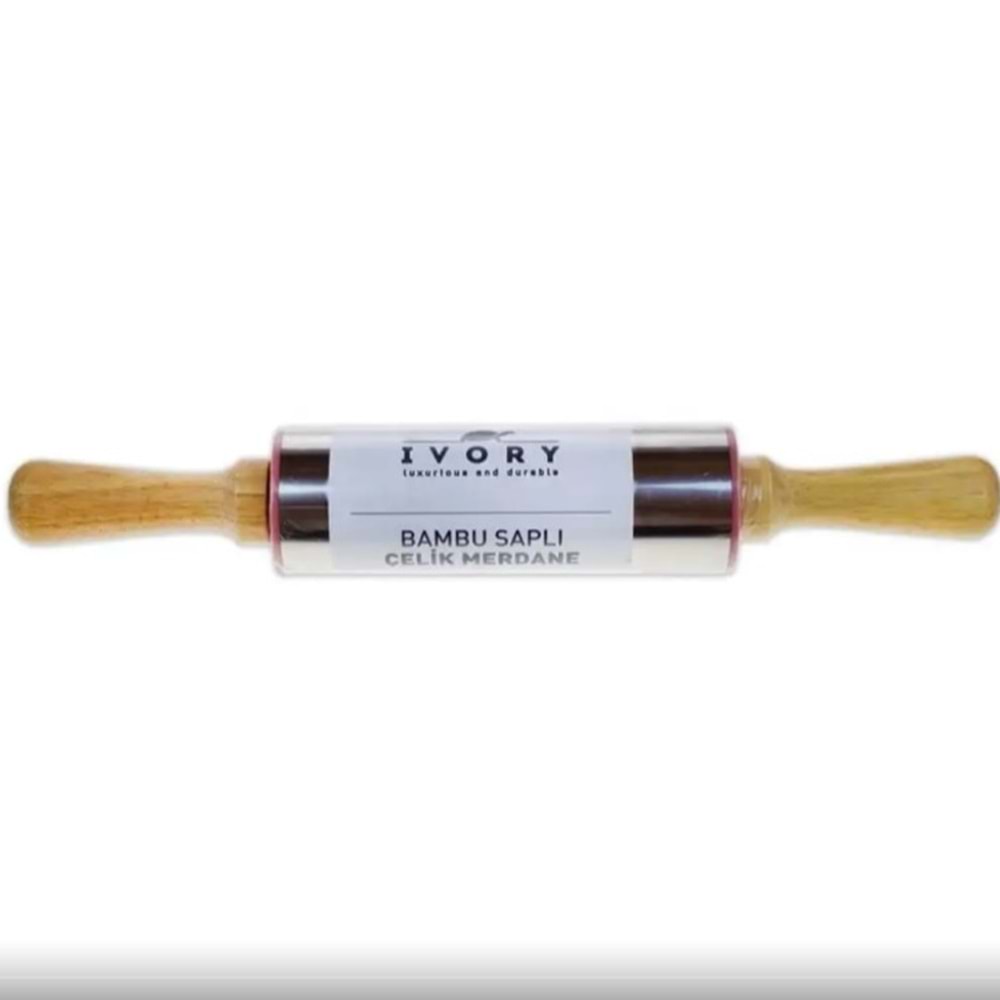 IVORY BAMBU SAPLI METAL MERDANE KÜÇÜK 72*