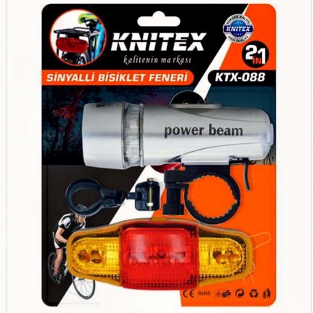 KNİTEX SİNYAL VE BİSİKLET FENERİ