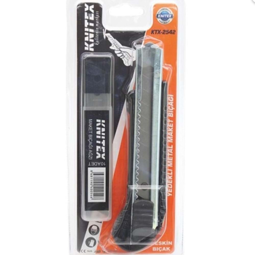 KNITEX GENİŞ MAKET BIÇAĞI YEDEKLİ