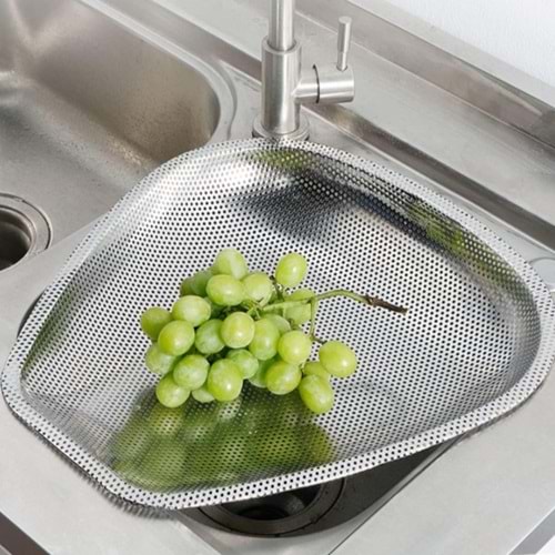 LEVA HOUSE ÜÇGEN METAL SÜZGEÇ 33CM