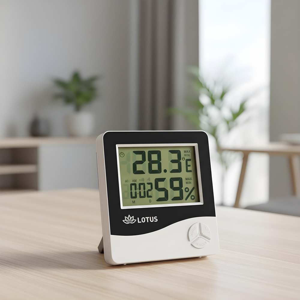 LOTUS SAATLİ TERMOMETRE PK50 150*