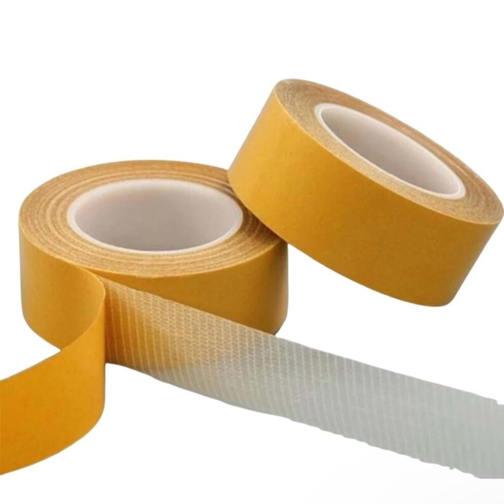 LOTUS AĞ TAKVİYELİ ÇİFT TARAFLI BANT 30MMX10MT