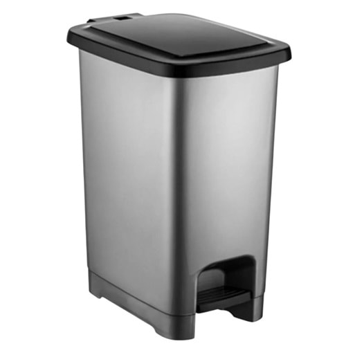 ÜÇSAN SLİM PEDALLLI ÇÖP KOVASI 40LT