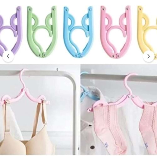 MAS KATLANIR ELBİSE ASKISI