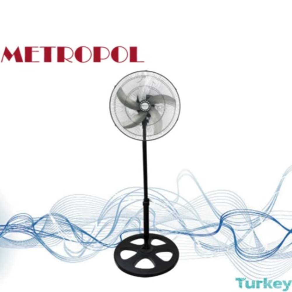 METROPOL 20 İNC METAL PERVANE VANTİLATÖR