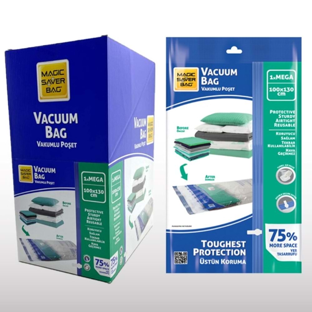 MAGIC SAVER VAKUMLU HURÇ MEGA 100X130 *10