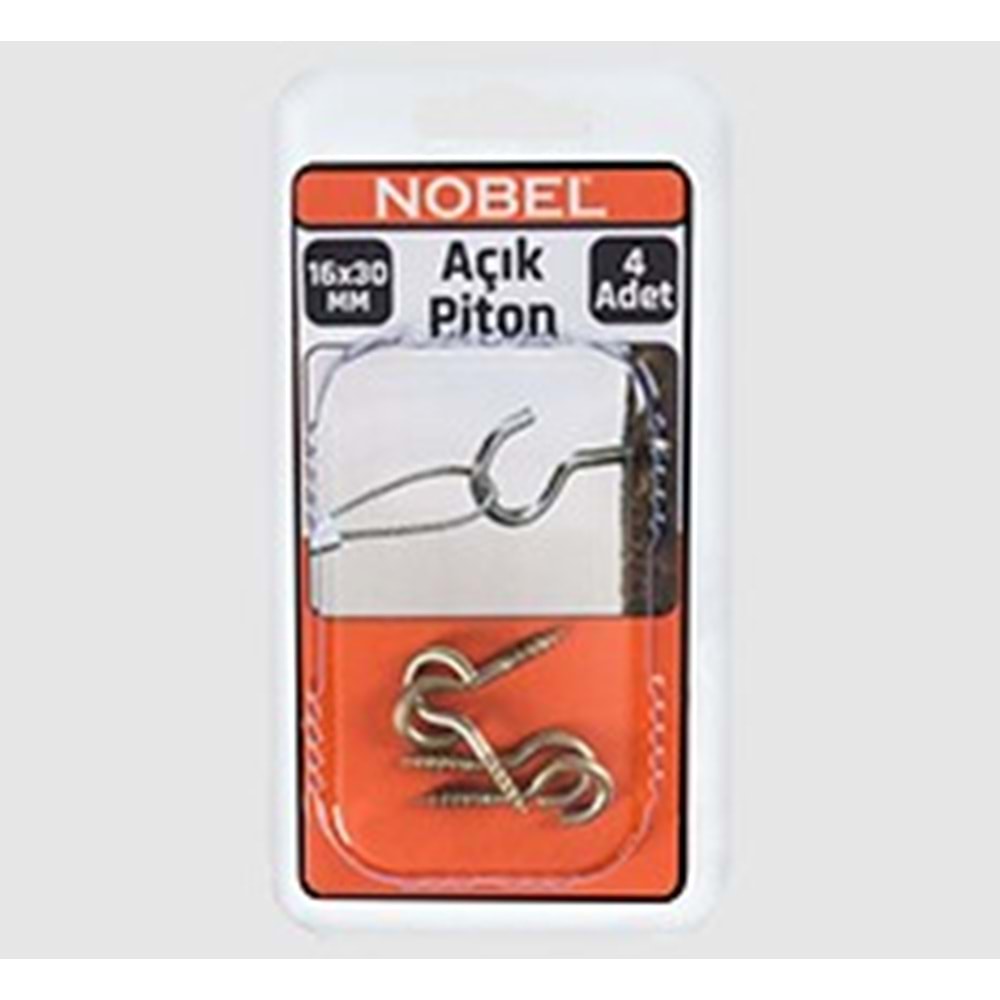 NOBEL FIX AÇIK PİTON 16x30 MM 4 LÜ