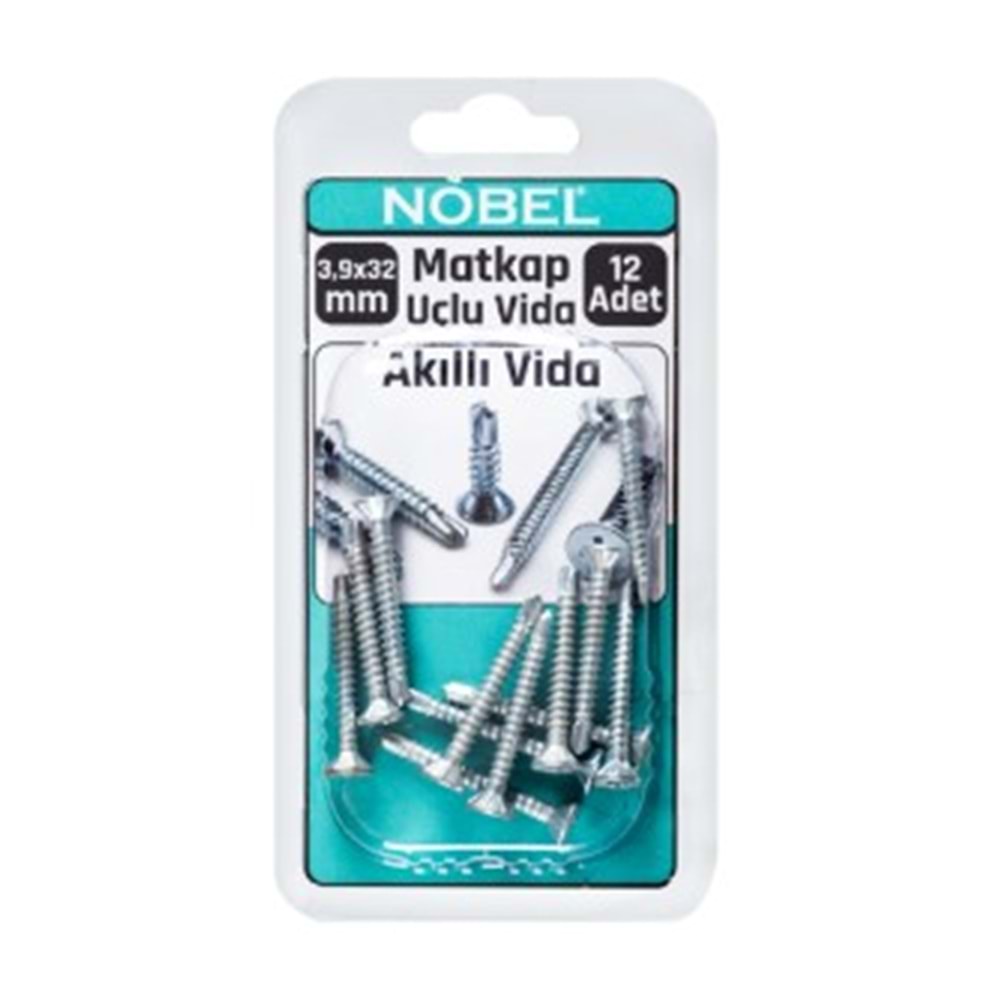 NOBEL FIX YHB MATKAP UÇLU VİDA 3,9 X 32 MM 12 12*