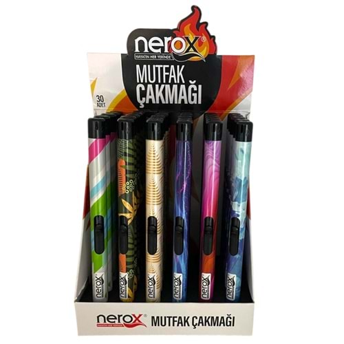 NEROX MUTFAK ÇAKMAĞI LÜX ÇUBUK DESEN *180