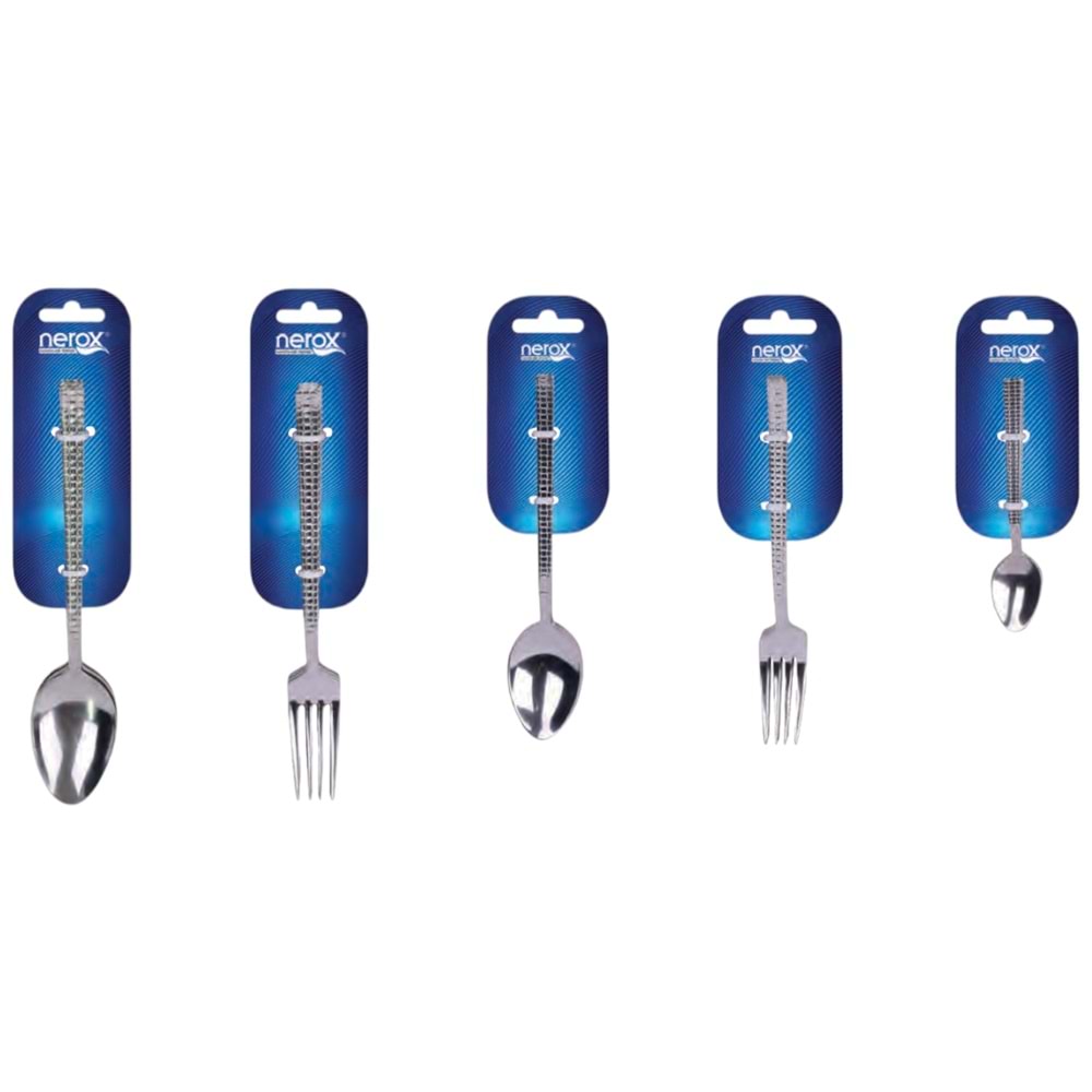 NEROX YEMEK ÇATALI 6'LI DESENLİ *100