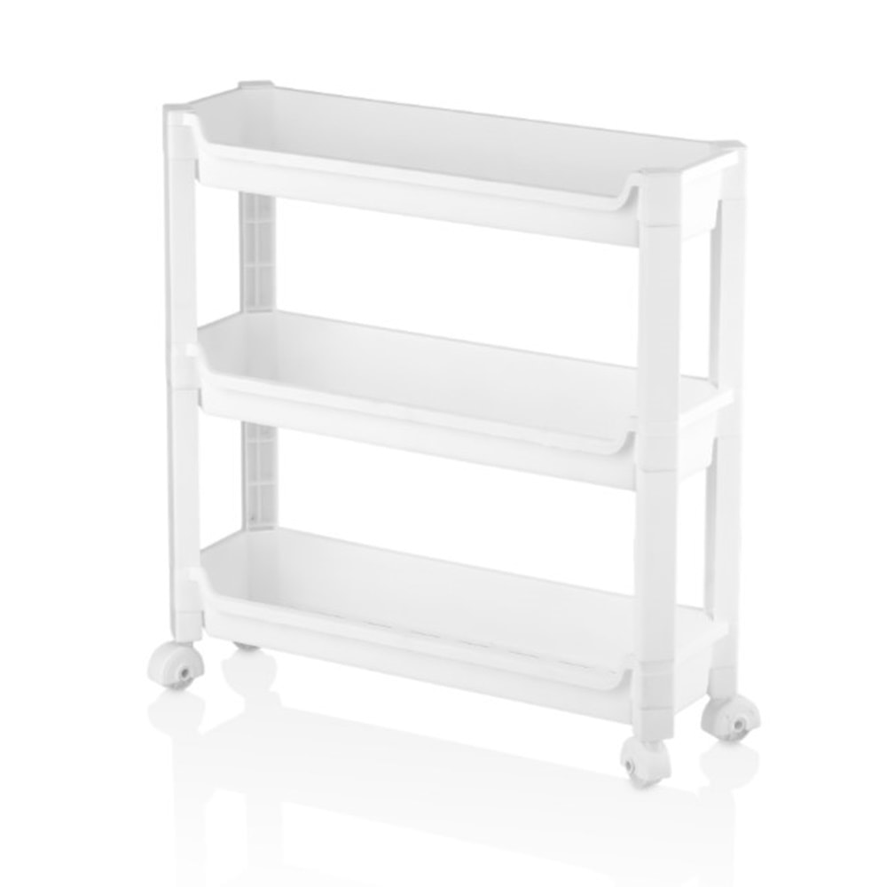 ORGANİZERS RAFTY 3 KATLI TEKERLEKLİ RAF ORGANİZERS