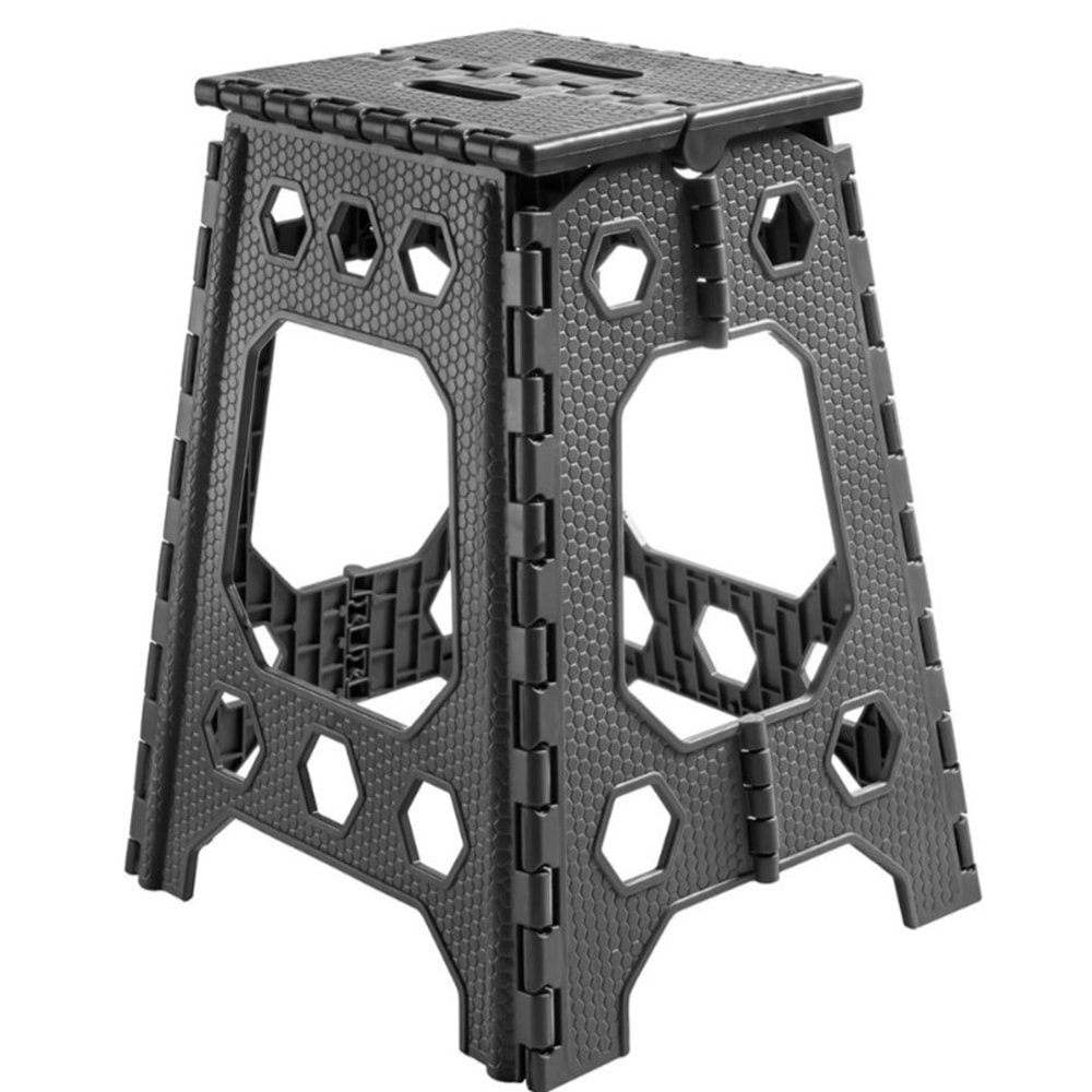 ÖZGEN ANTRASİT GRİ 3 NO KATLANIR TABURE [K:12]