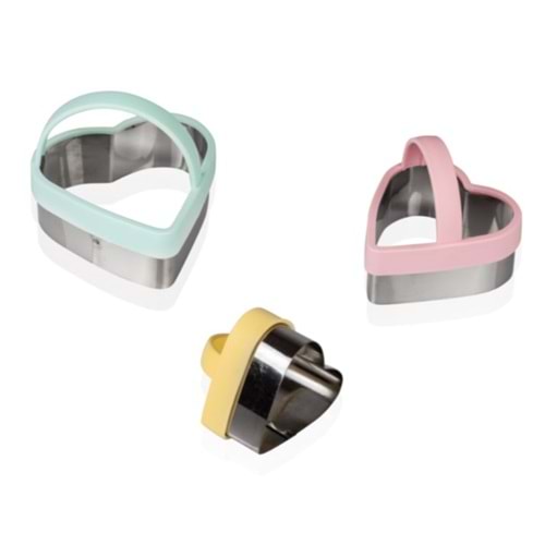 SUN KALPLİ METAL KURABİYE KESİCİ 3 LÜ