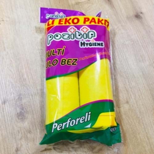 POZİTİF MULTİ RULO BEZİ 2 ADET